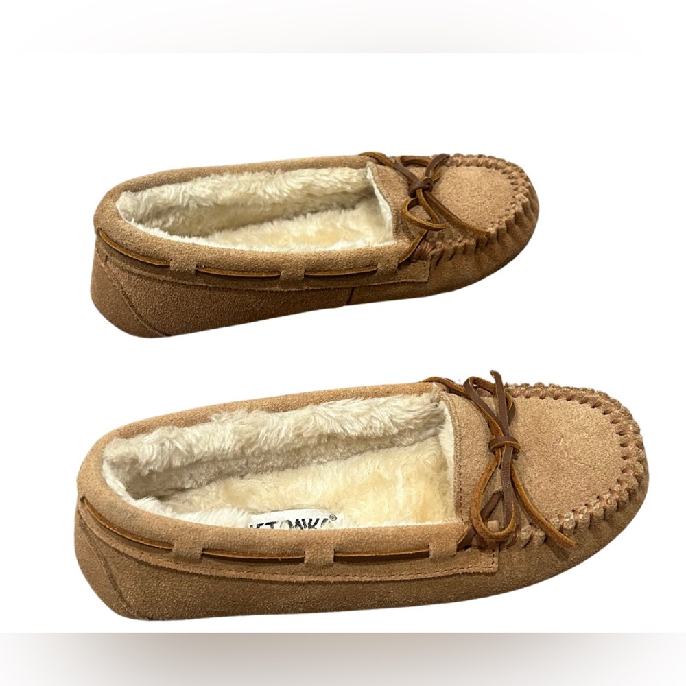 Minnetonka Women’s Cally Casual Shoe | Cinnamon | Size 6 | Moccasin Slipper NWOT - Picture 5 of 7